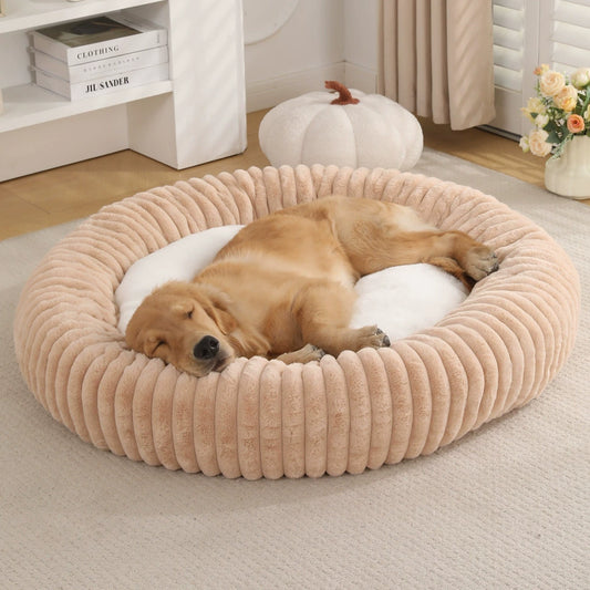 Round pet bed Winter High-End Warm Pet Bed General for cats and dogs