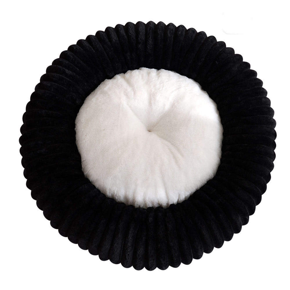 Round pet bed Winter High-End Warm Pet Bed General for cats and dogs