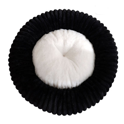 Round pet bed Winter High-End Warm Pet Bed General for cats and dogs