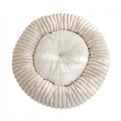 Round pet bed Winter High-End Warm Pet Bed General for cats and dogs