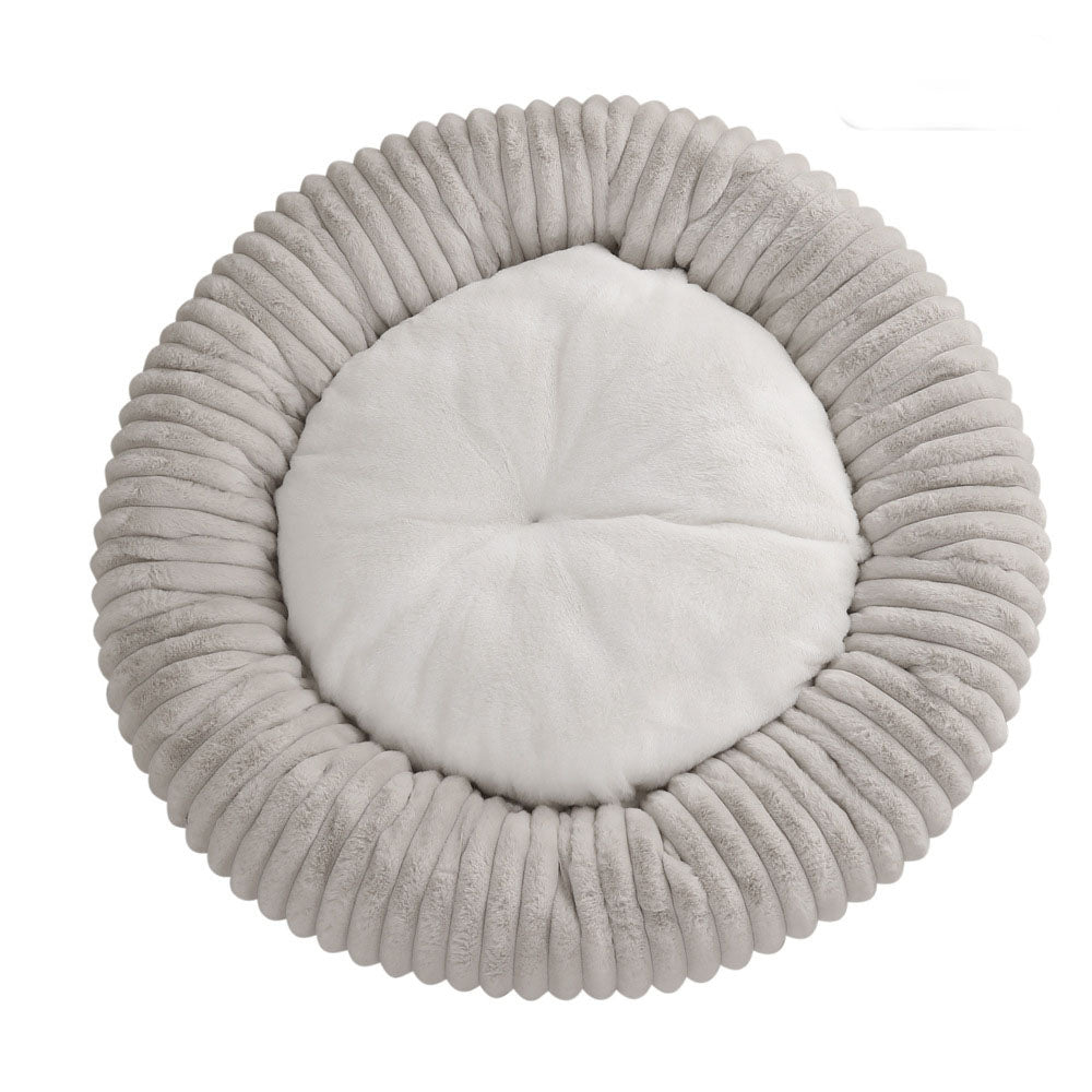 Round pet bed Winter High-End Warm Pet Bed General for cats and dogs