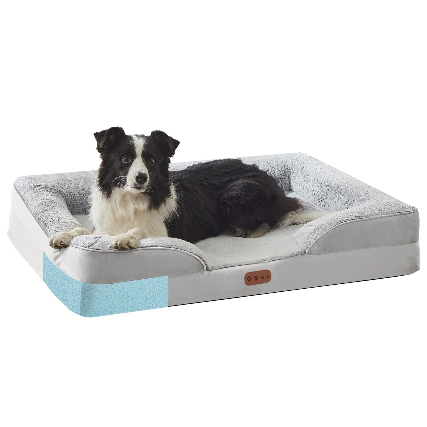 Orthopedic Memory Foam Pet Bed with Detachable & Washable Cover